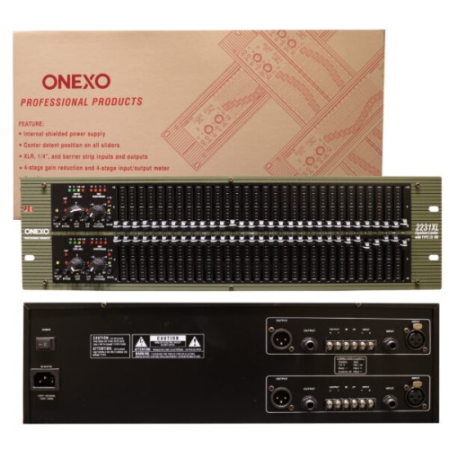  ECUALIZADOR GRÁFICO ONEXO 2231XL