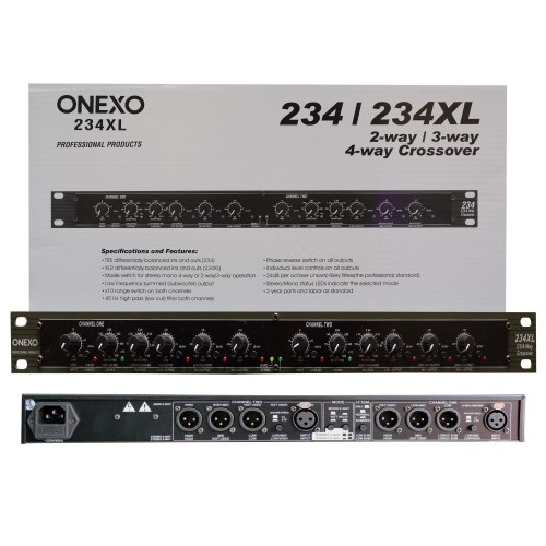 CROSSOVER DE 2/3/4 VIAS ONEXO 234XL