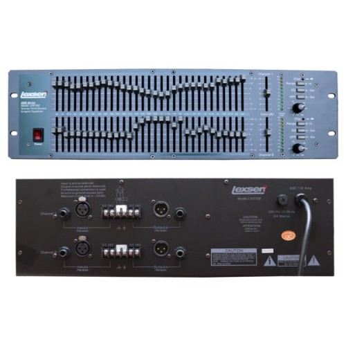 ECUALIZADOR DE 31 BANDAS LEXSEN LX3102